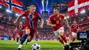 موعد مباراة النرويج والدنمارك في دوري الأمم الأوروبية والقنوات الناقلة